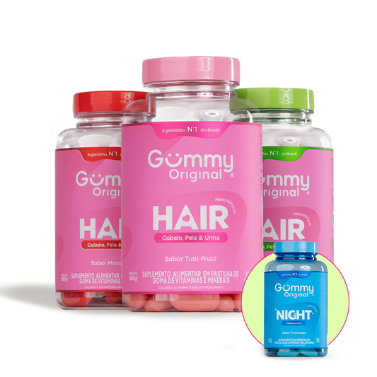 Kit Gummy® Trio Sabor e Sono