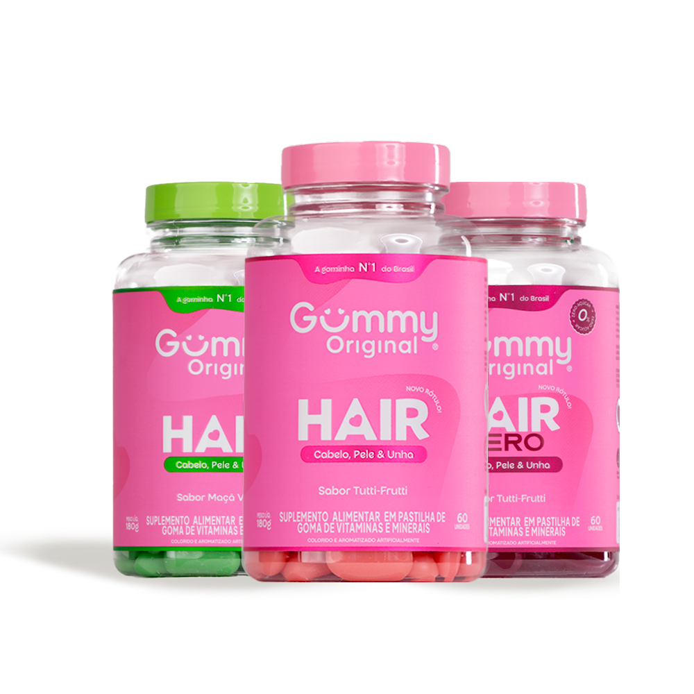 Gummy® Hair - Mix Sabores 180g