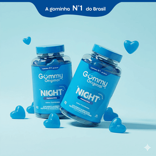 Gummy Night Melatonina® - Framboesa  90 g